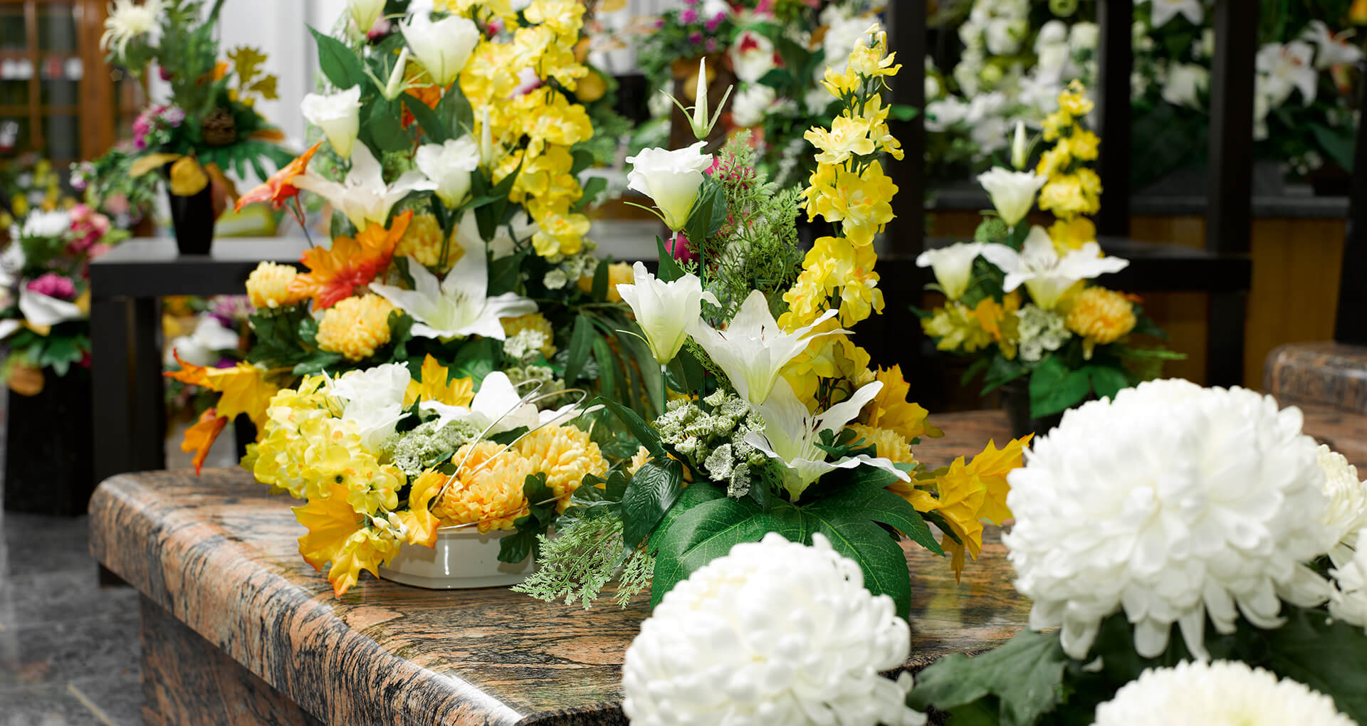 Maison Wilhelm - Compositions Florales de Deuil